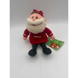 1999 Stuffins Rudolph Island of Misfit Toys SANTA 9" Plush Ornament